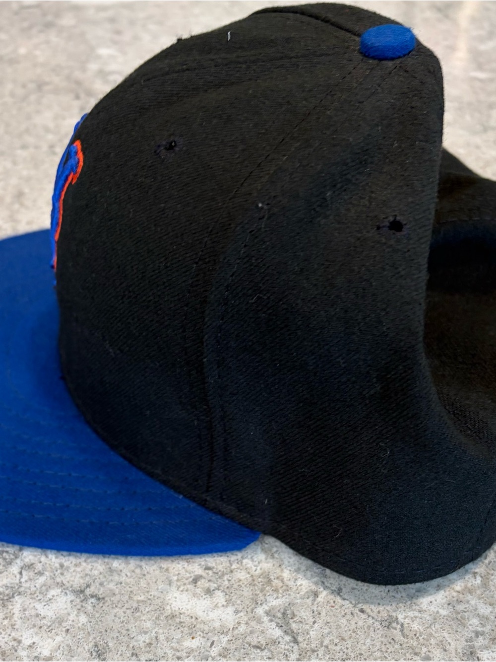 New York Mets MLB New Era 59Fifty Fitted Hat 7 1/2 - Picture 2 of 8